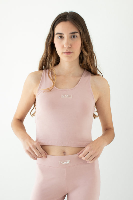 Second Skin Top Rosa