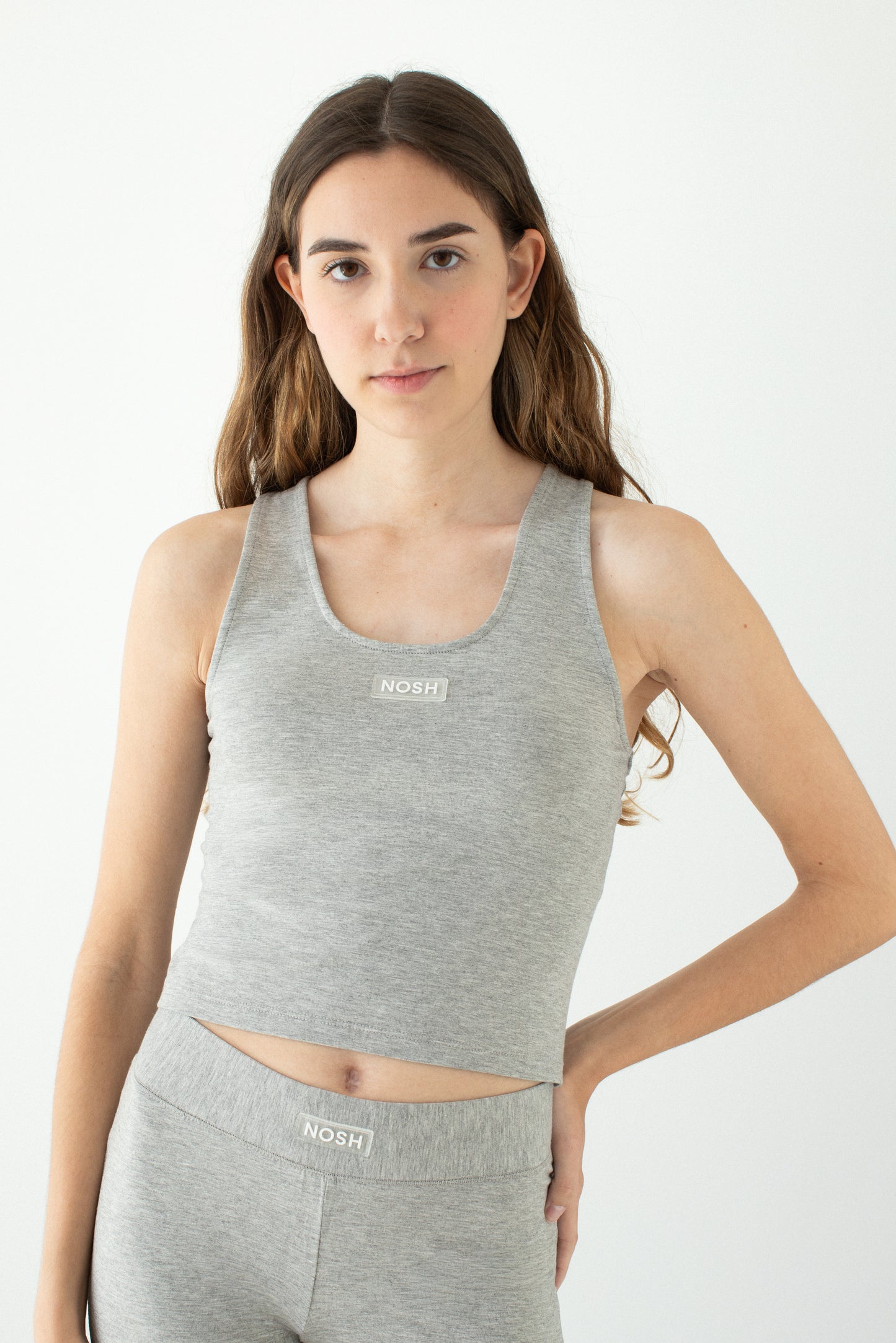 Second Skin Top Gris