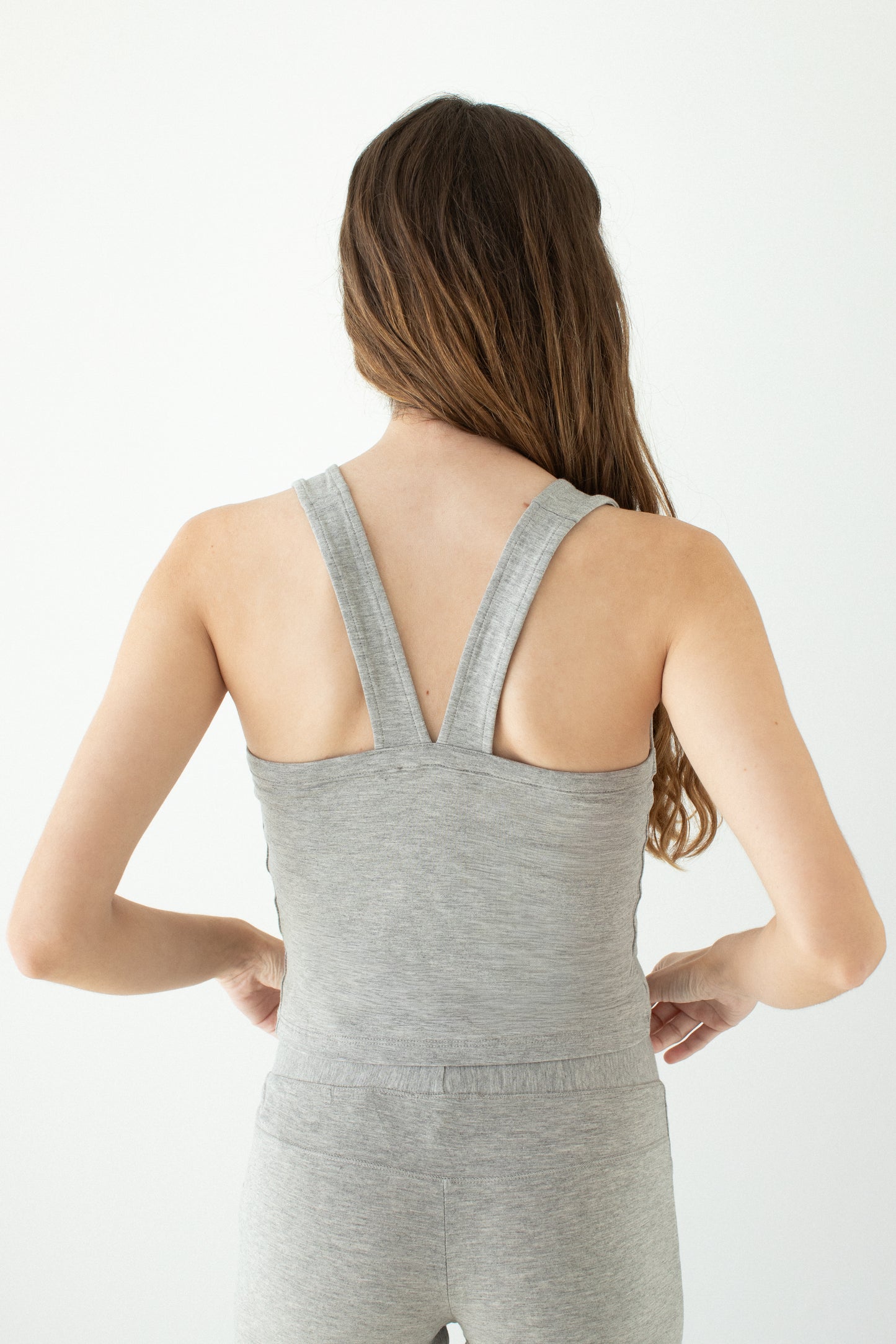 Second Skin Top Gris